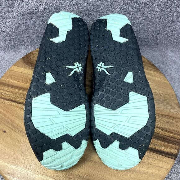 Kuru Womens Chicane Hiking Trail Shoes Size 9 Gray Teal Sneakers 20060890 Mesh - Picture 6 of 11
